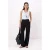 TRENDYOLMİLLA Dames Zwart Effen Wijde pijp Hoge taille Jeans