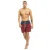 Urban Classics Heren Blok Zwemshorts (Marine / Bourgondië)