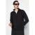 TRENDYOL MAN Heren Zwart Dierenprint Lang Regular fit Sweatshirts