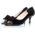 Prada lakleren pumps met strik