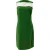 Joseph midi-jurk met uitgesneden rugdetail in groen acetaat