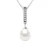 Ketting Water Pearl Rank Sweet White 5-6mm Sluiting 925