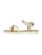 POSH by Poelman Sandalen  beige / goud / zwart