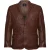 Jas Leren Blazer Zachte Italiaanse getailleerde jas