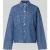 NOISY MAY® Oversized overhemdblouse in denimlook model ‘Enza’