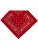 normani Doek  rood / wit