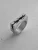 REYTEL Ring ‘FRACTURE’  zilver
