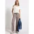 Street One Dames Shirt met linnen look in Wit