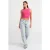 Dames Mouwloze Cut-Out Crop Blouse