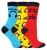Set van 3 nieuwe game-sokken voor kinderen – Rood / Blauw / Geel