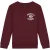 Malelions Junior Relaxed Property Sweater | Burgundy