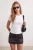 TRENDYOLMİLLA Dames Ecru Effen Kort Getailleerd Blouses