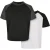 Urban Classics Contrast raglan t-shirt voor jongens (set van 2)
