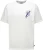 Scotch & Soda T-shirt Delfts Blauw front and back artwork Wit heren