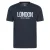 Mountain Warehouse Heren Londen T-Shirt met korte mouwen (Marine)