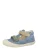 NATURINO Open schoenen ‘KYMEL’  camel / lichtblauw / lichtgroen