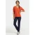 Knitted Lily Pullover Bright Orange