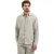 No Excess Shirt vertical small stripe with li taupe