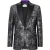 Blazer Met Één Knoop Slim Fit Gothic Plein