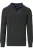 Redmond Half-Zip Sweater antraciet, Effen
