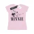 Disney Dames/Dames Minnie Mouse Kus Katoenen T-Shirt (Baby Roze)