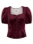 SPIETH & WENSKY Klederdracht blouse ‘Griffin’  donkerrood