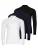 Ragman Shirt ‘Basic’  rookgrijs