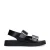 Sacha leren sandalen zwart