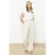 LOLALIZA wide leg high waist broek beige