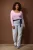Trendyol Curve Dames Roze Effen Lang Getailleerd Grote maten Blouses
