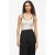 VILA singlet gebreid ecru