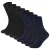 camano Sokken  navy / zwart