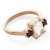 Orphelia ‘Fira’ Dames 925 Zilveren Ring – Roze ZR-7571/RG