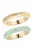 Furla Jewellery Ring ‘1927 Color Edition’  turquoise / goud / transparant