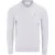 Lee Cooper Herentrui met V-hals, lange mouwen en geborduurd logo van acryl (Lichtgrijs)