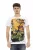 Montecarlo Grafische T-shirt Korte Mouwen Ronde Hals