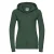 Russell Dames/Dames Authentic Full Zip Hoodie (Fles groen)
