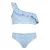 Vingino one shoulder bikini Zalotte blauw/wit