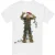 Star Wars Heren Chewbacca Feeënlichtjes Kerst-T-shirt (Wit)