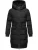 Ragwear Functionele mantel ‘Briosh’  zwart