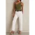 Reiss Lace Detail Bodysuit Green