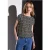 Street One Dames Shirt met patroon in Zwart