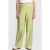 JANSEN Amsterdam wide leg regular waist broek groen