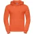 Russell Kleuren Heren Hooded Sweatshirt / Hoodie (Oranje)