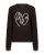 Red Button Sweater Ribbon Logo Srb5139 Sweater Espresso