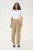 Pants Suiting Regular fit Petrified Oak beige