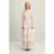LK Bennett Bouvier Tiered Maxi Dress Cream