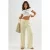 Elastische Taille Rechte Broek