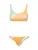 Rivus Bikini  curry / lichtgroen / lichtroze / wit