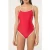 FILA Cinquale Contrast Binding Swimsuit True Red